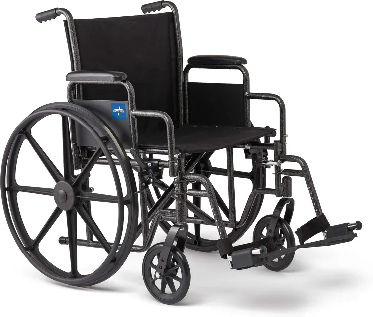 Medline Strong and Sturdy Wheelchair 16" Seat BRAND NEW