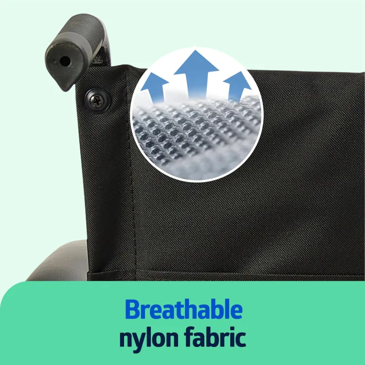 Medline Strong and Sturdy Wheelchair 16" Seat BRAND NEW image indicator(3)