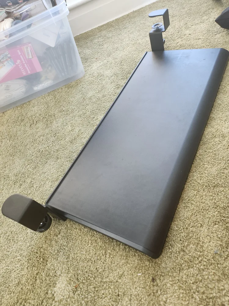Adjustable Under Desk Keyboard Tray image indicator(2)