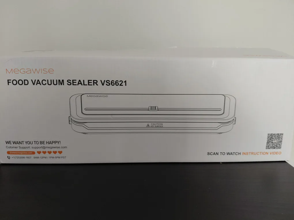 New MegaWise VS6621 Food Vacuum Sealer thumbnail