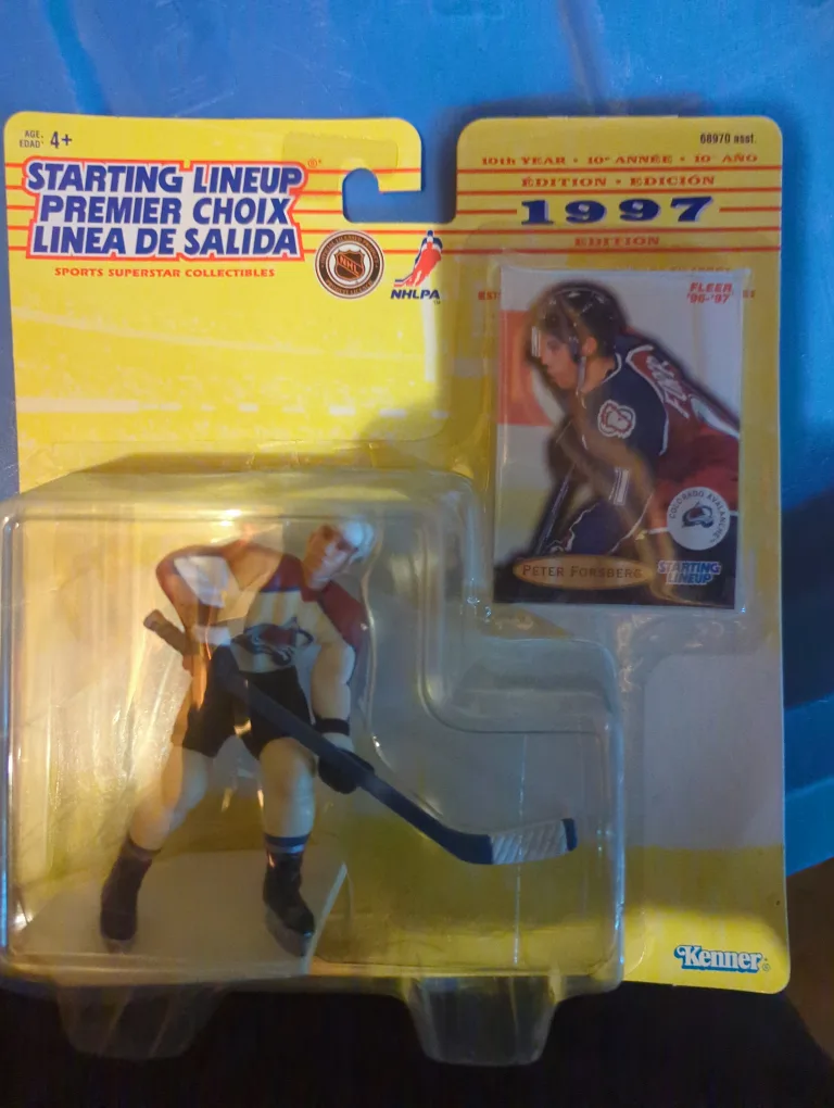 Starting Lineup Peter Forsberg 1997 Edition thumbnail