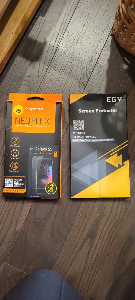 Spigen Neo Flex Galaxy S9 Screen Protector - New thumbnail