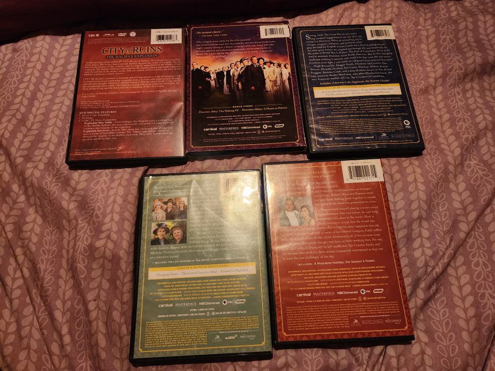 Downton Abbey DVDs & city of ruins CASH ONLY - photo 2
