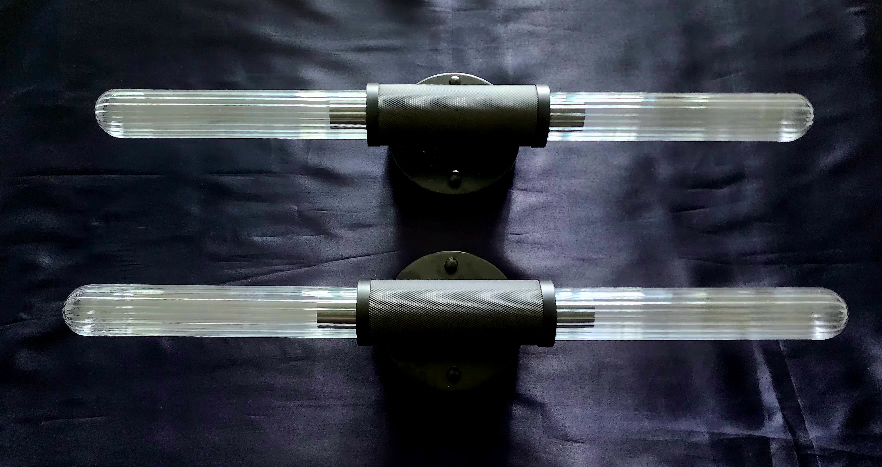 Modern Black wall lights Scones ZSMAIKU. 2 pieces.
