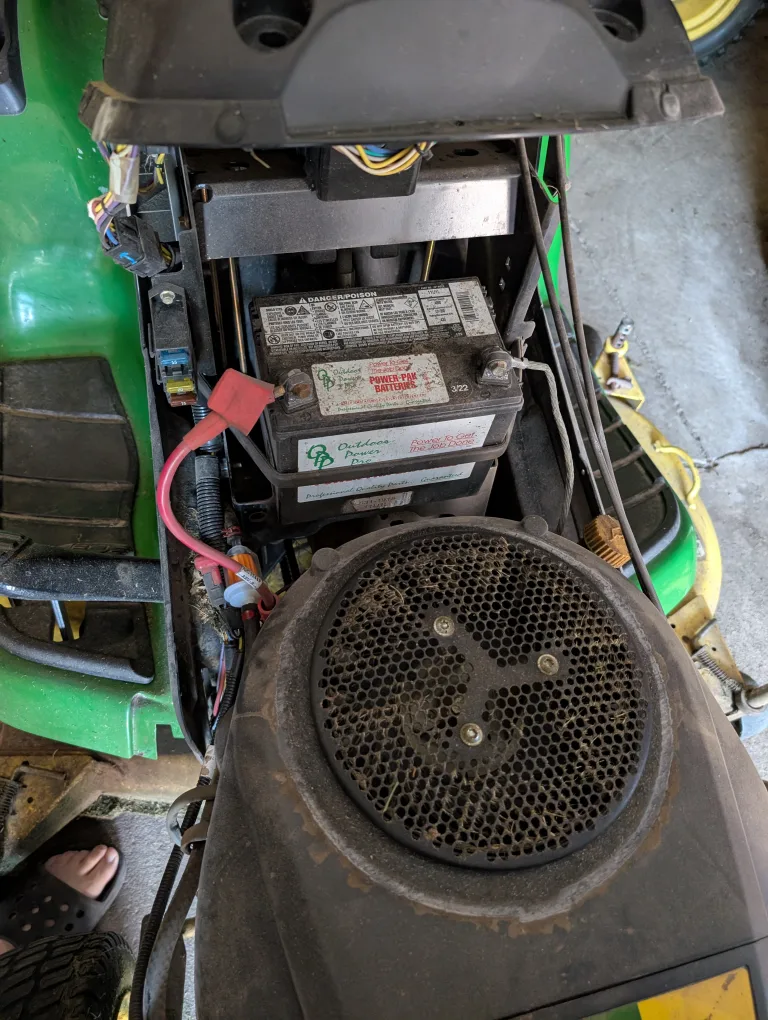 John Deere x360 with Bagger image indicator(7)