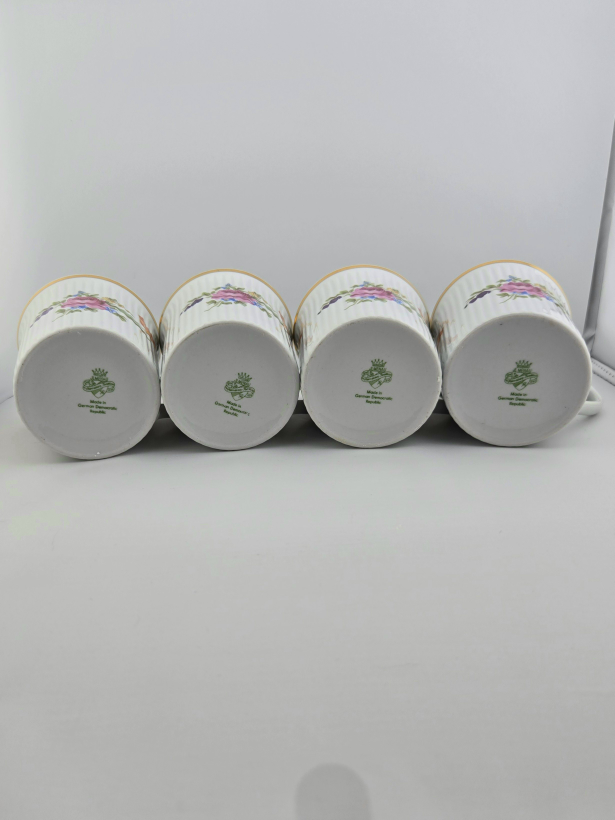 Vintage Floral Mugs - Set of 4 - photo 2