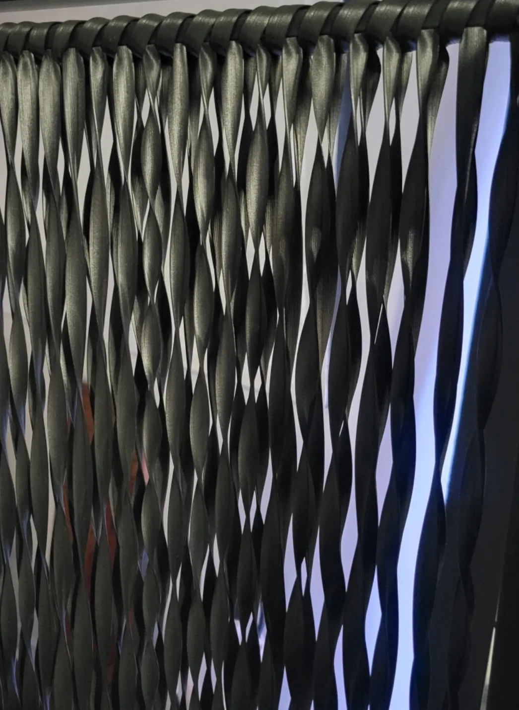 Black Metal Decorative Room Divider image indicator(4)