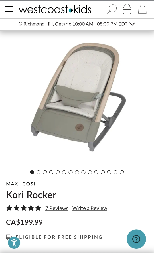 Maxi-Cosi 2-in-1 Kori Rocker (Bouncer) - photo 5