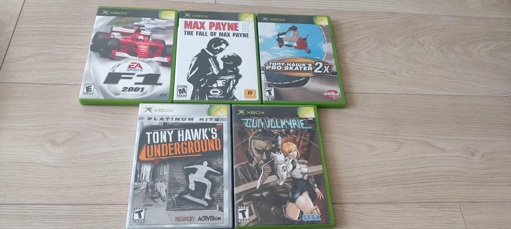 Xbox Games - F1 2001, Max Payne 2, Tony Hawk thumbnail
