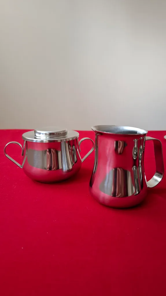 Stainless Steel Espresso Cups Set image indicator(5)