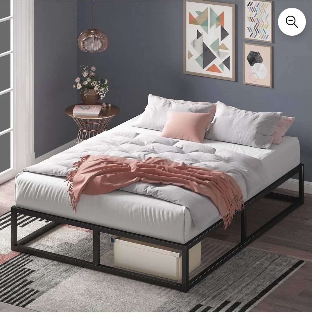 Metal Bed Frame - Queen 👸 thumbnail