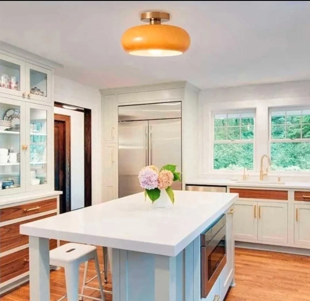 DoungRos Semi Flush Mount Ceiling Light (bulb included) image indicator(5)