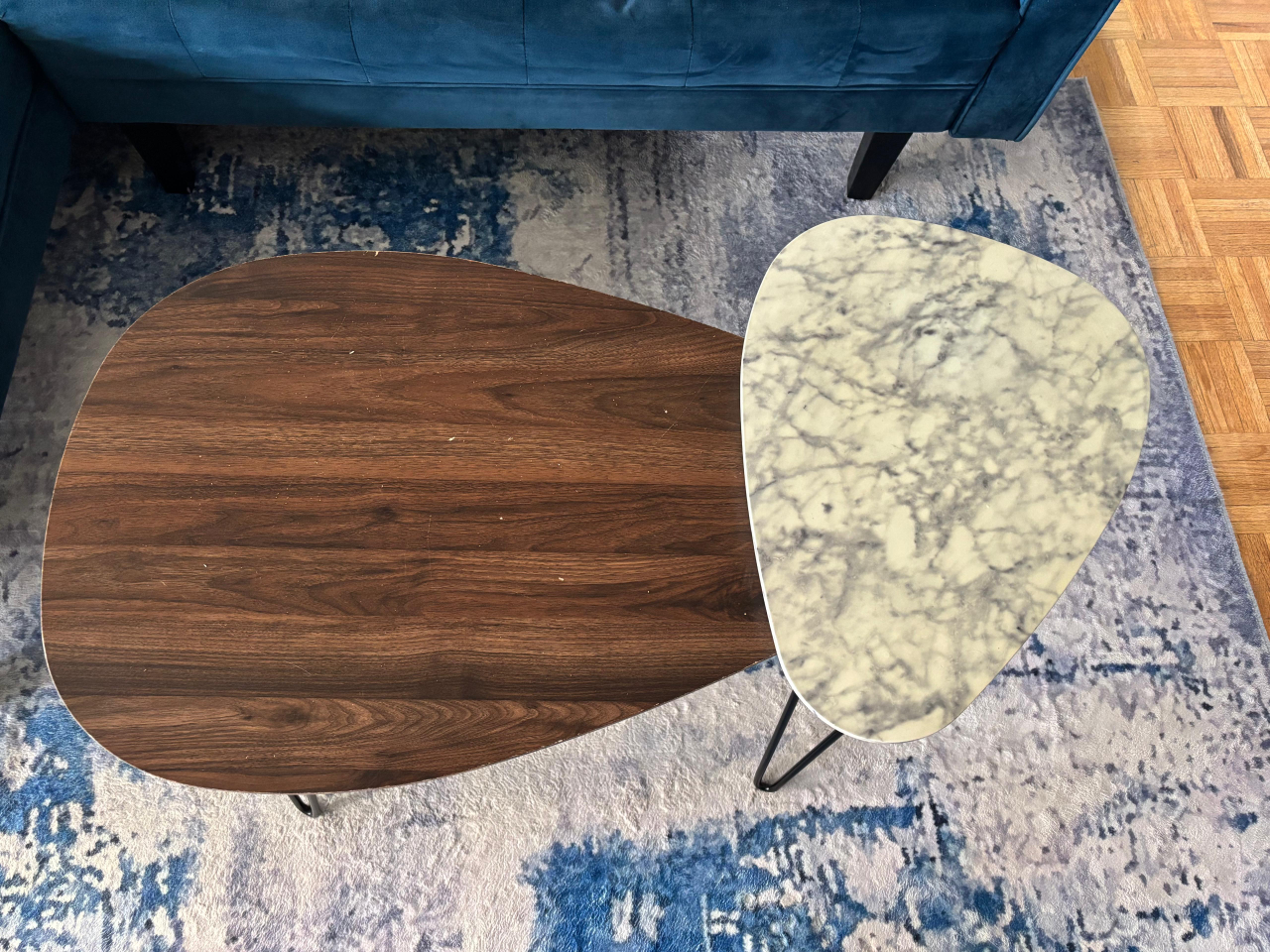 Mid-Century Modern Nesting Coffee Tables - photo 2