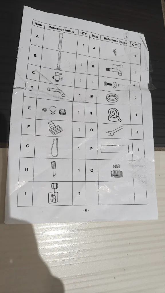 VEVOR 40L Solar Heated Shower LY40L03 image indicator(6)