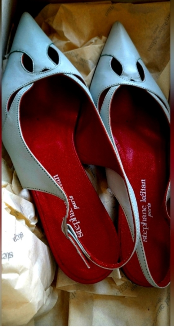 Stephane Kelian Azur Talon Flats - Size 7