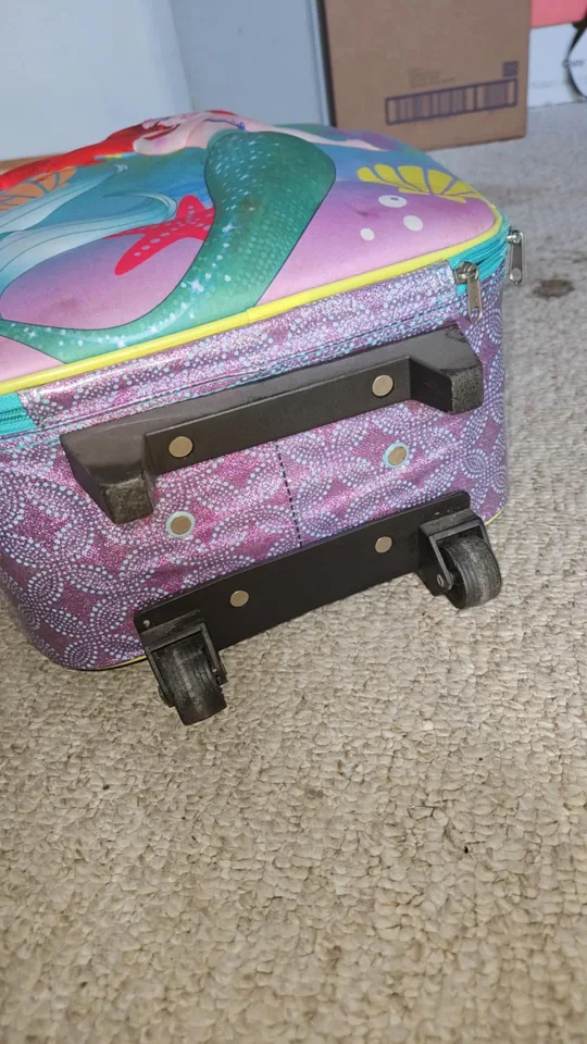 Disney's Little Mermaid Rolling Luggage image indicator(4)