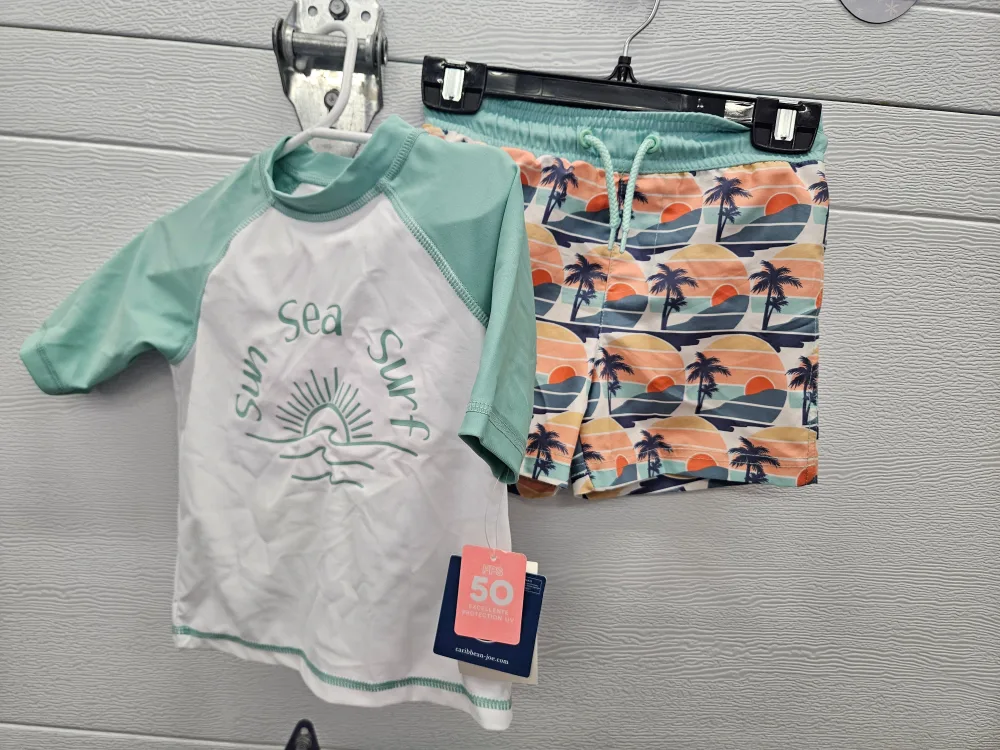 Caribbean Joe 2PC Swim Set - Size 6 thumbnail
