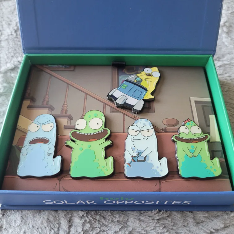 Solar Opposites Hulu Animayhem Pin Set - The Final Season - NEW image indicator(4)
