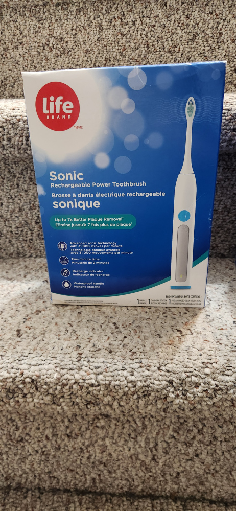 3 New LIFE BRAND Sonic Power Toothbrush - photo 2