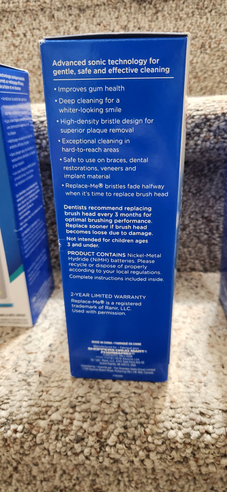 3 New LIFE BRAND Sonic Power Toothbrush - photo 3