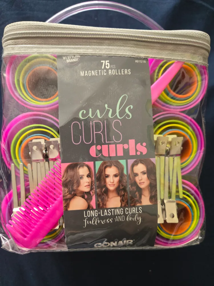 Conair 75-Piece Magnetic Hair Rollers - New thumbnail