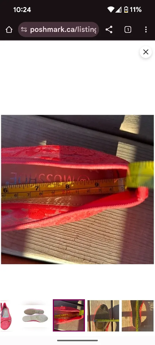 Mossimo Coral Ballet Flats - Size 8 image indicator(4)