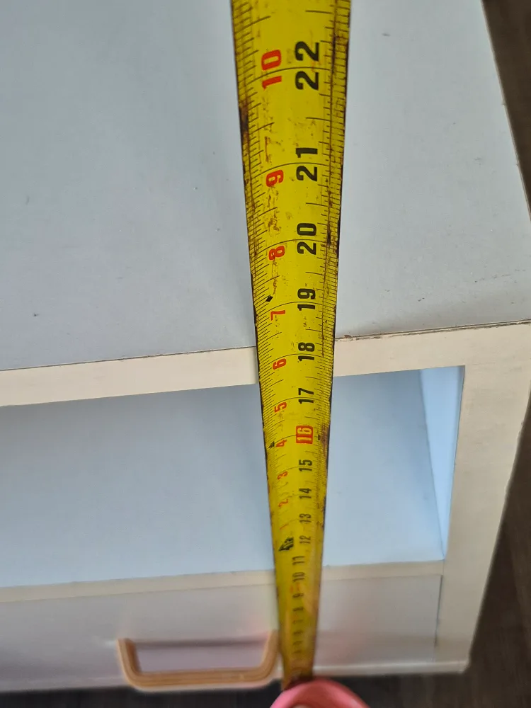 White Storage Cabinet - 20"x26"x16" image indicator(3)