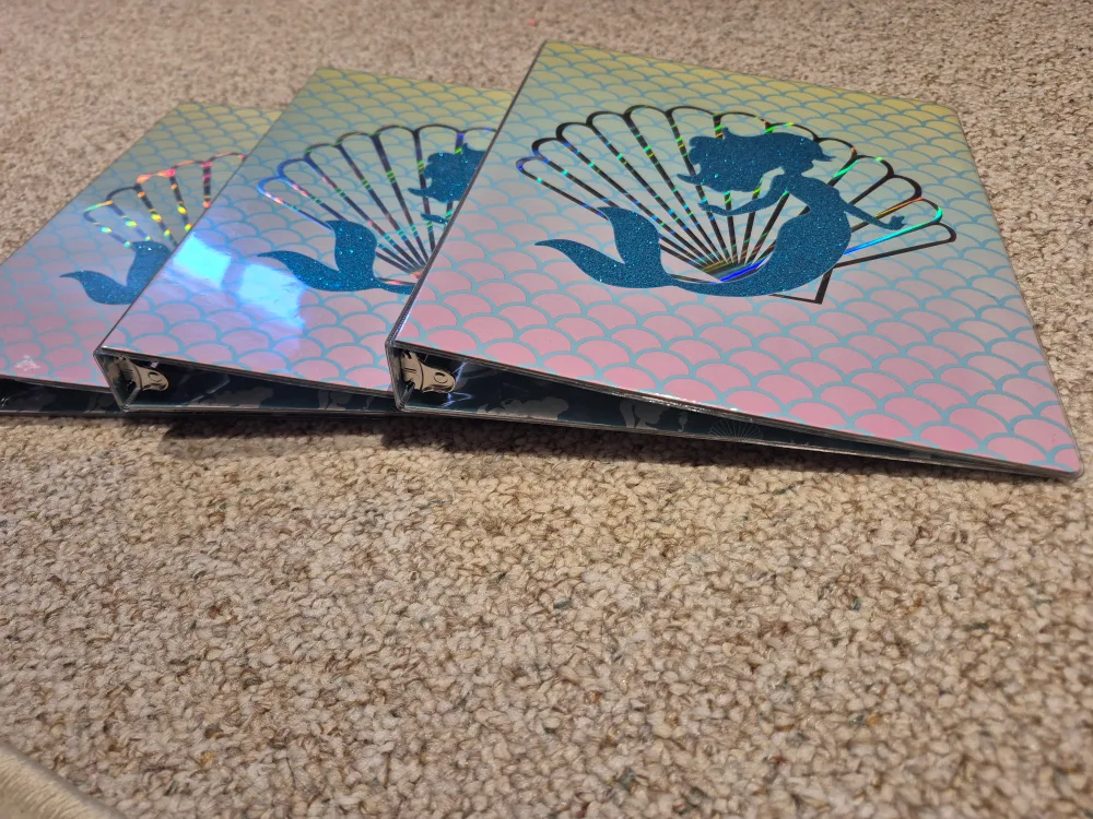Mermaid Themed 3-Ring Binders image indicator(2)