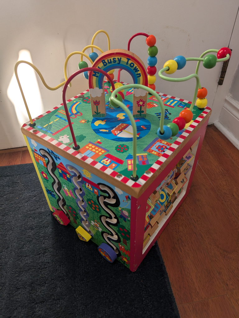 My Busy Town Activity Cube