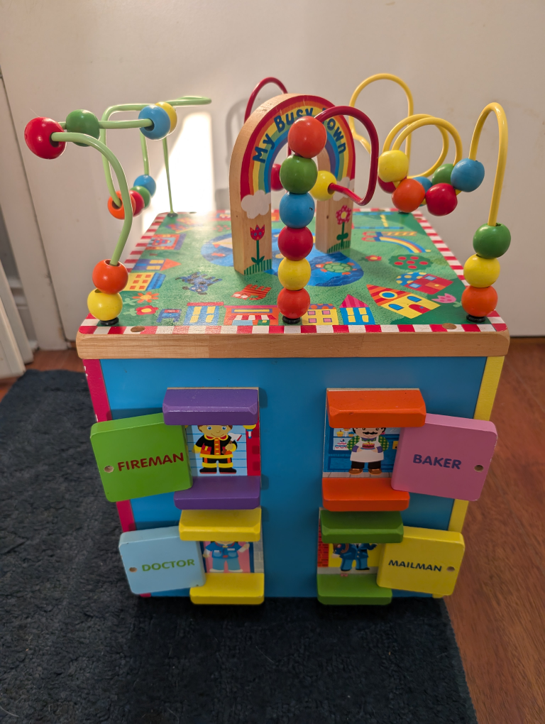 My Busy Town Activity Cube - photo 3