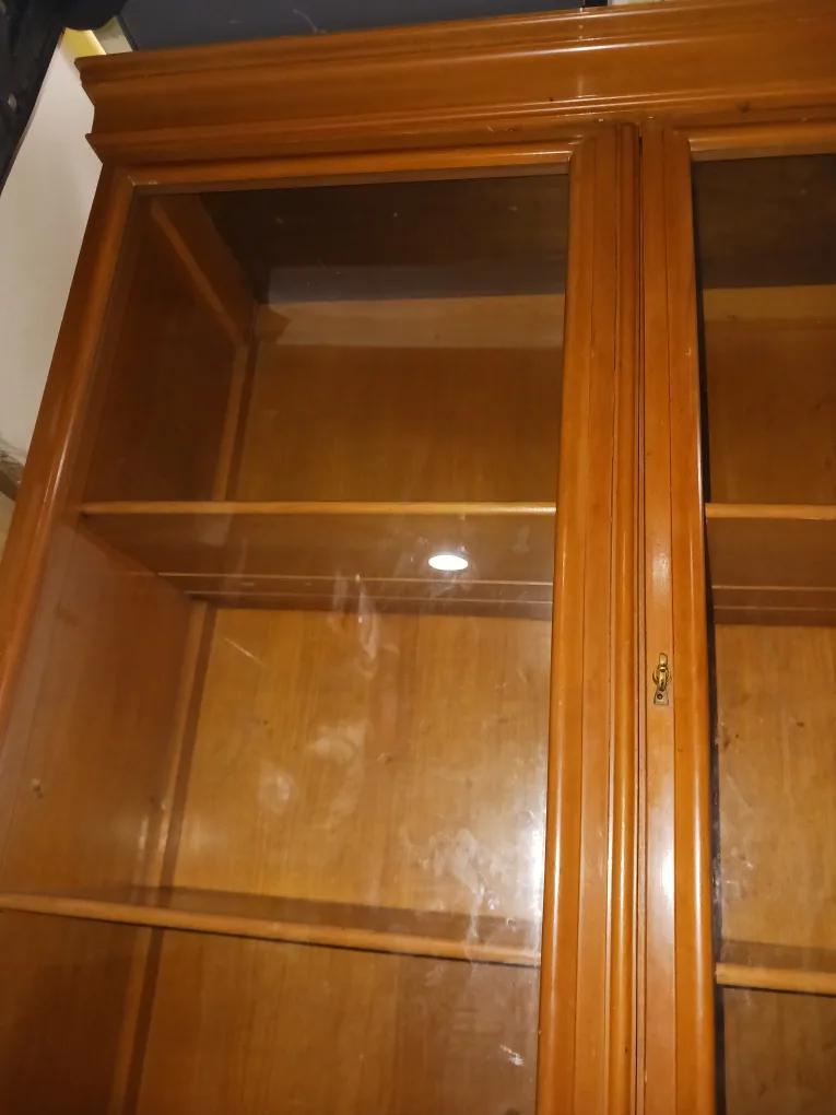 Wooden China Cabinet - 34.5 w "x 67 h" image indicator(9)