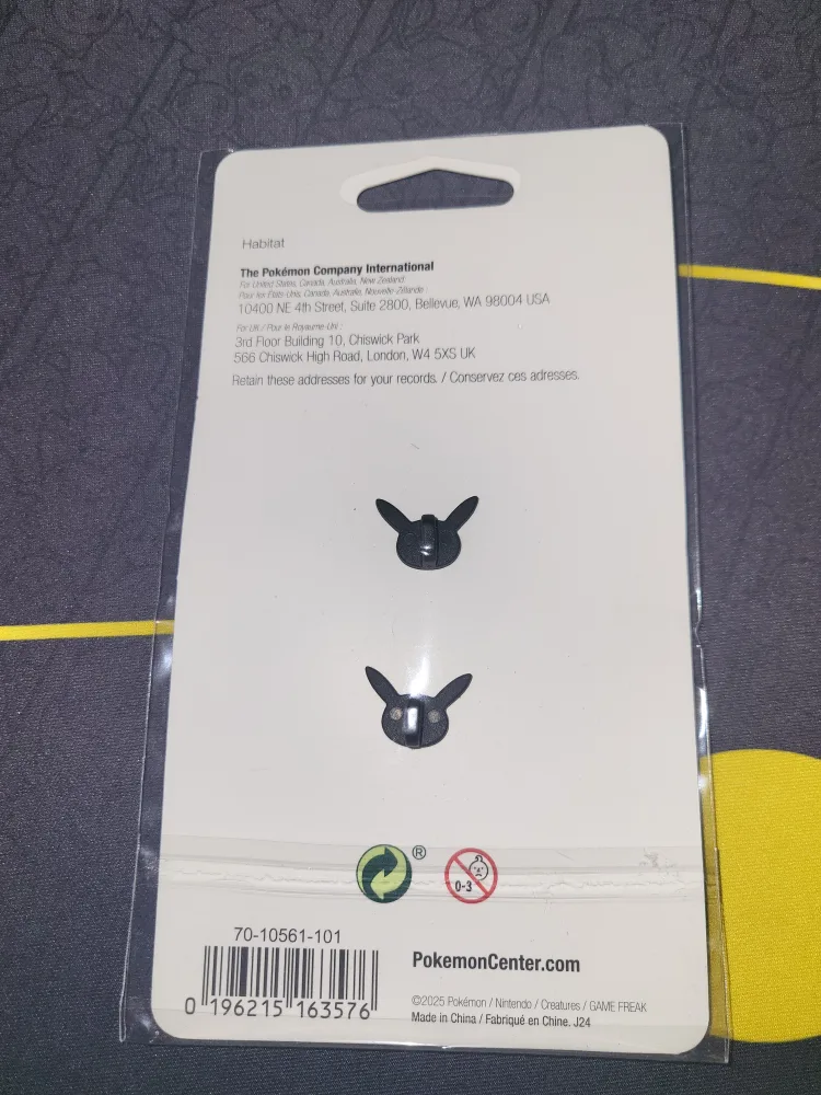 Sealed. 2025 Pokemon Center Monthly Pin: Paldean Wooper image indicator(2)