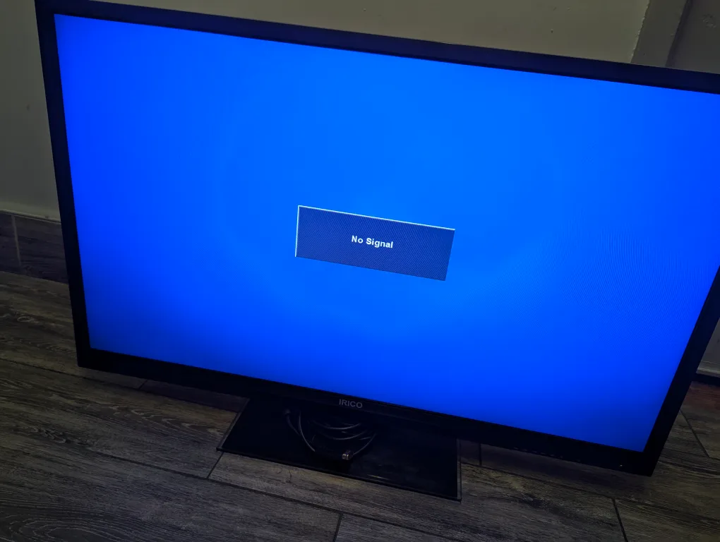 40 inch LED flat screen TV with wall mount and stand image indicator(2)