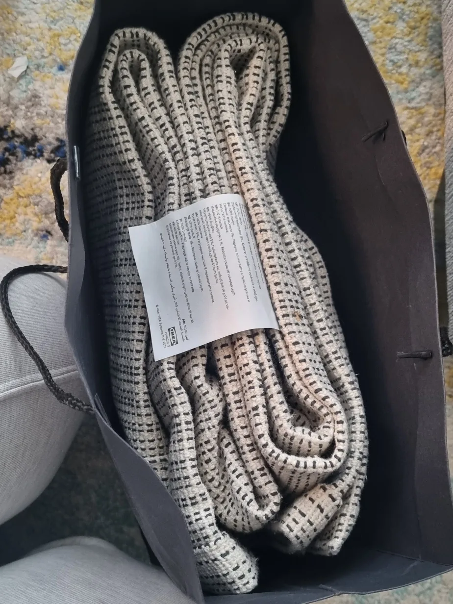 IKEA Tiphede Rug - Neutral Colours image indicator(4)