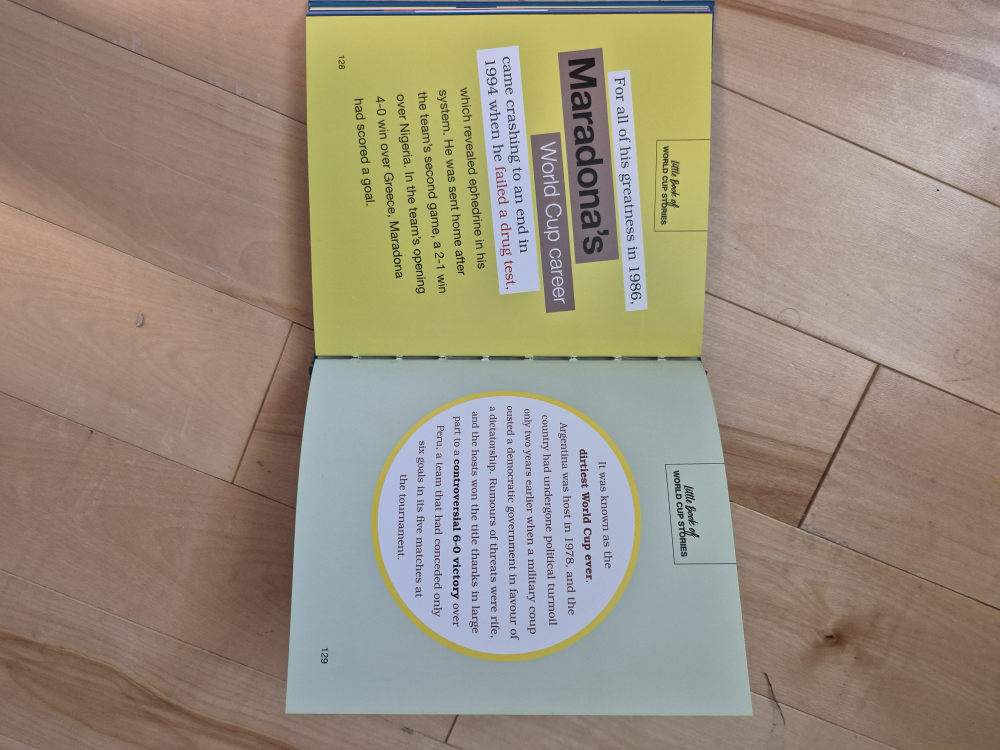 Little Book of World Cup Book Exellent condition - photo 2