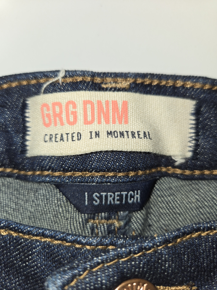 Garage Dark Denim Jean Shorts - photo 3