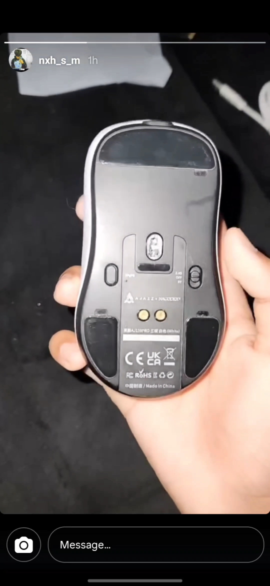 Ajazz AJ159 Pro Gaming Mouse - White special edition - photo 3