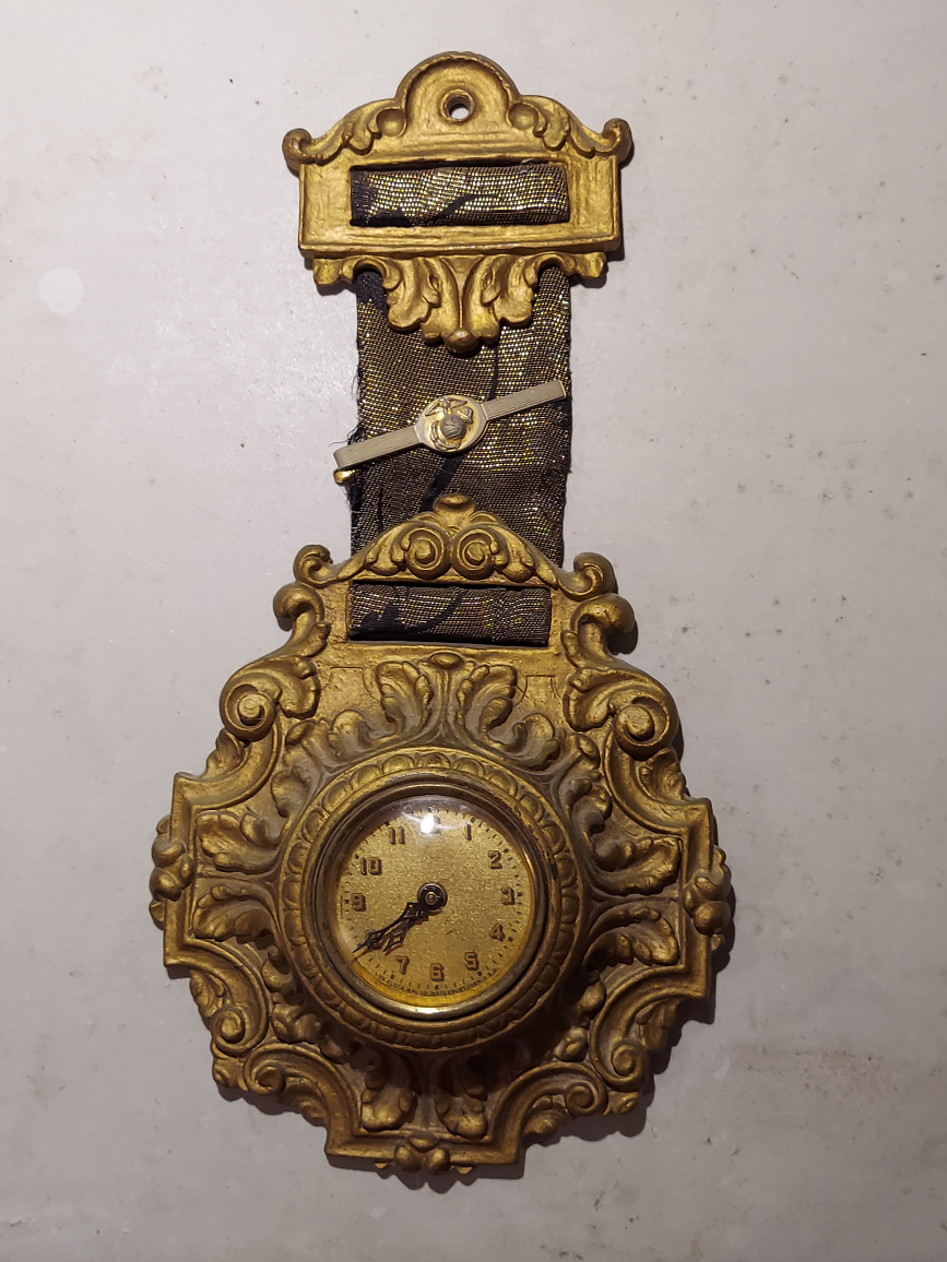 Vintage Gilbert Miniature Wall Clock - photo 4