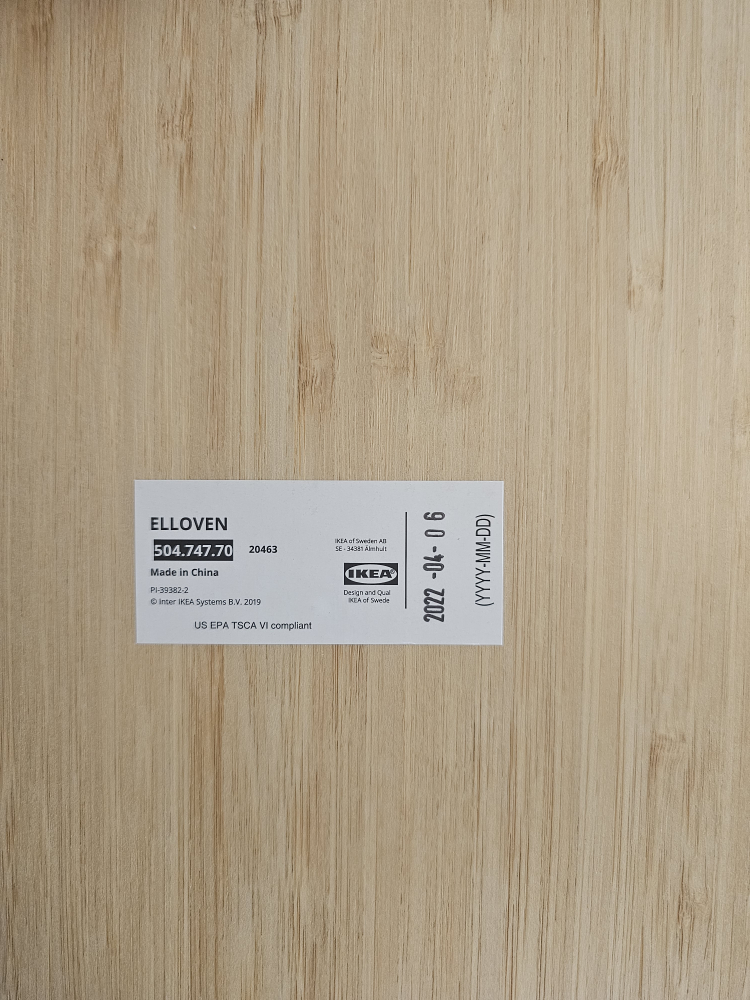 IKEA Elloven Monitor Stand with Drawer - photo 2