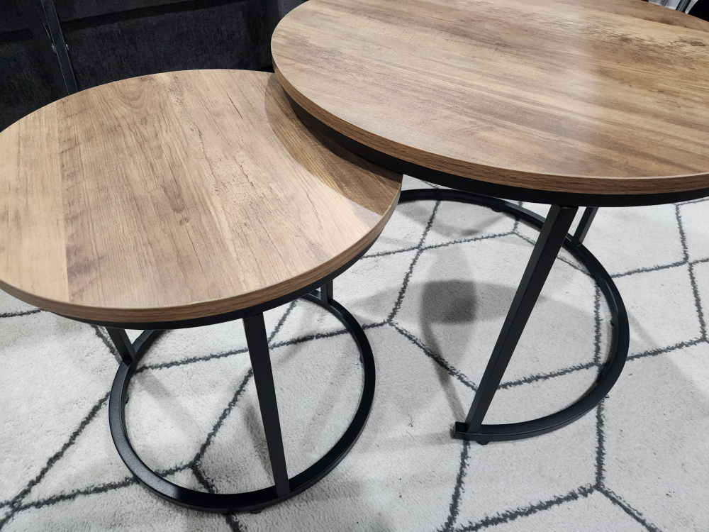 Nesting Coffee Tables - Set of 2 - photo 2