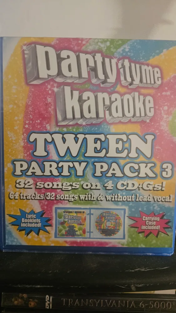 Partytyme Karaoke Tween Party Pack 3 thumbnail