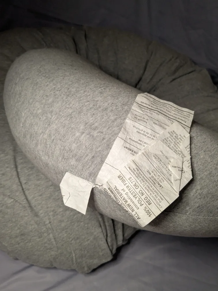 Leachco Snoogle Jersey Chic in Grey image indicator(7)