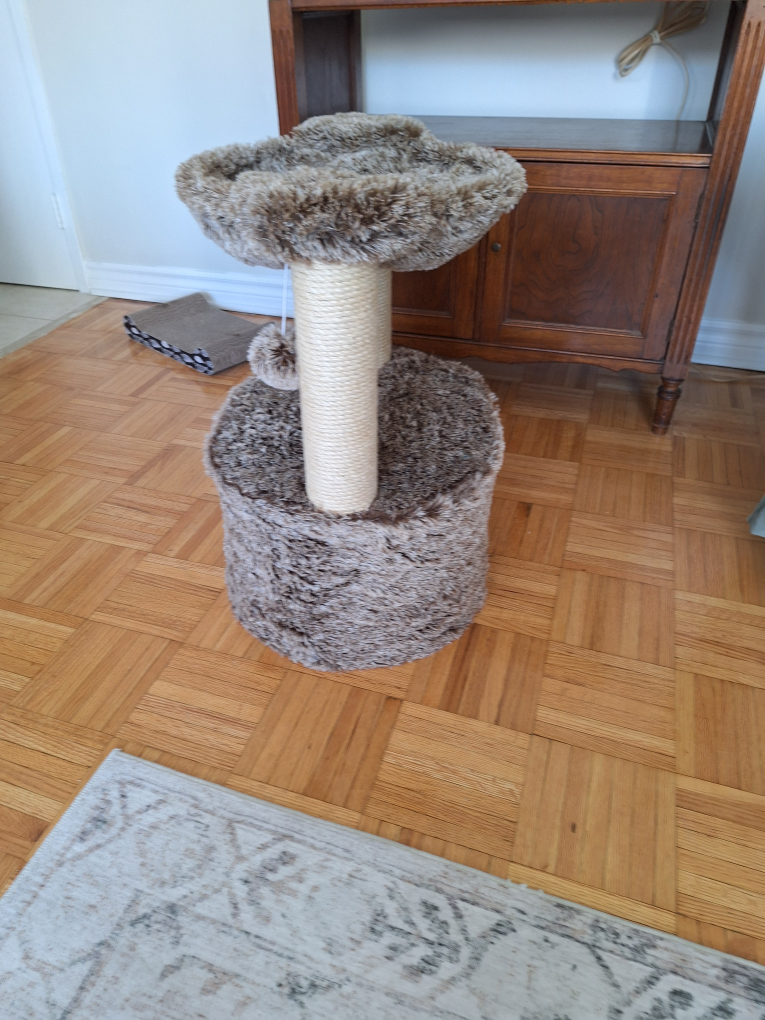Cozy Cat Tree with Scratching Post