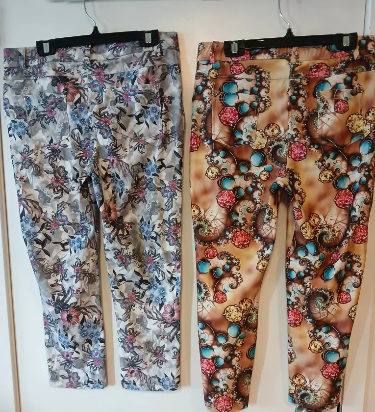 2 Lavena Floral Print Pants available. $7.50 EACH Firm. image indicator(2)