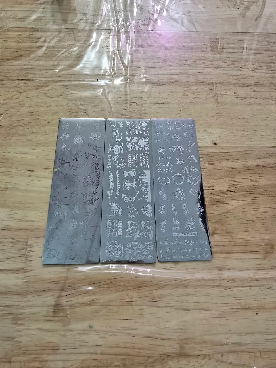 🖋 Nail Stamping Plates – Set of 3 Designs 🖋 thumbnail