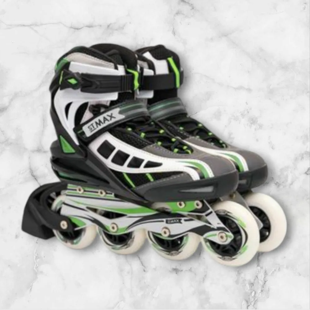 ST Max Inline Skates - Black, White & Green image indicator(4)
