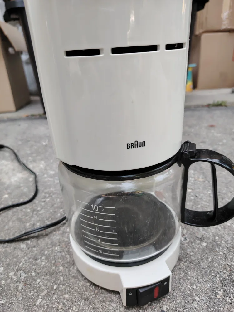 Braun Coffee Maker - White thumbnail