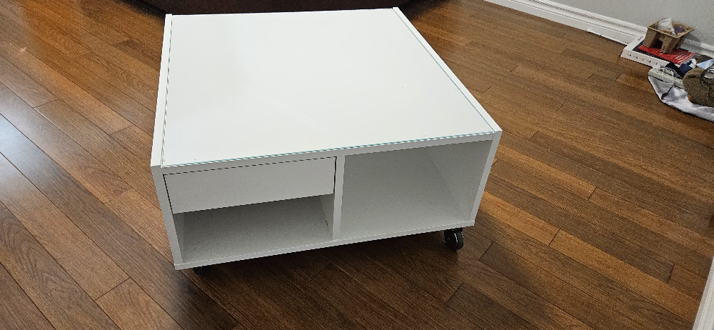 IKEA Kallax White Coffee Table