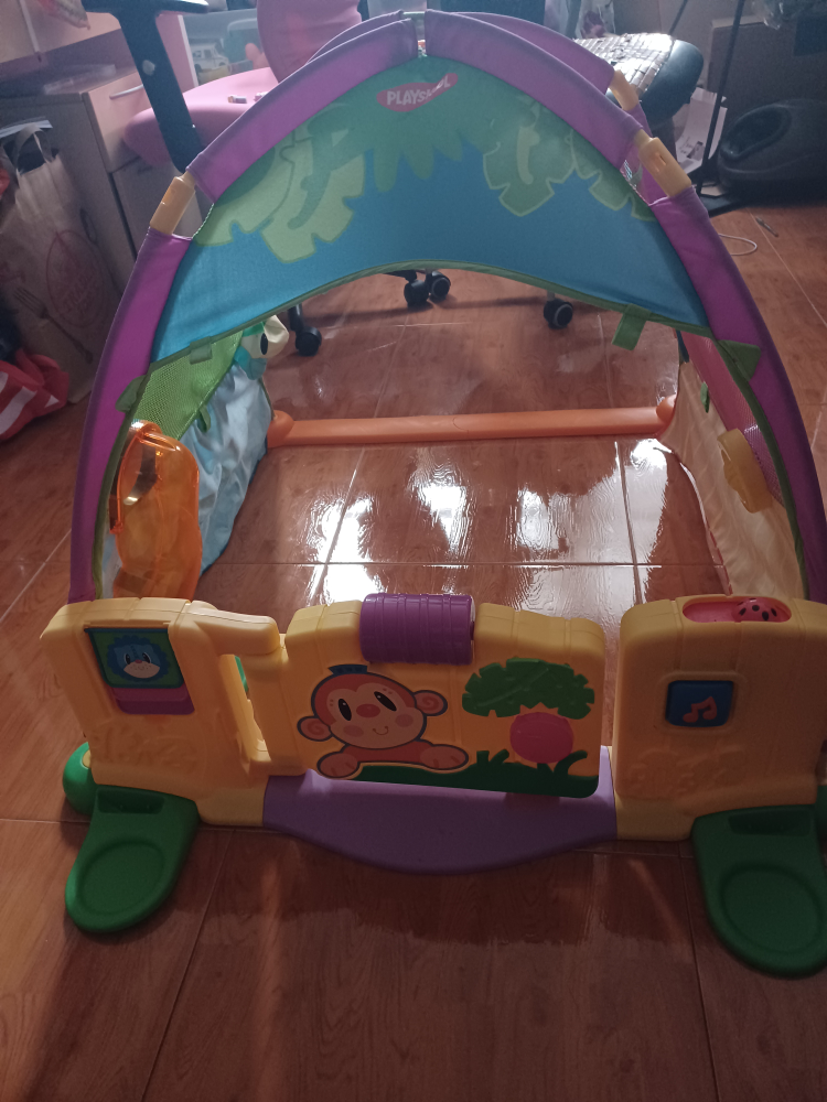 Playskool Peek N Play Toddler Activity Tent Gym - photo 4