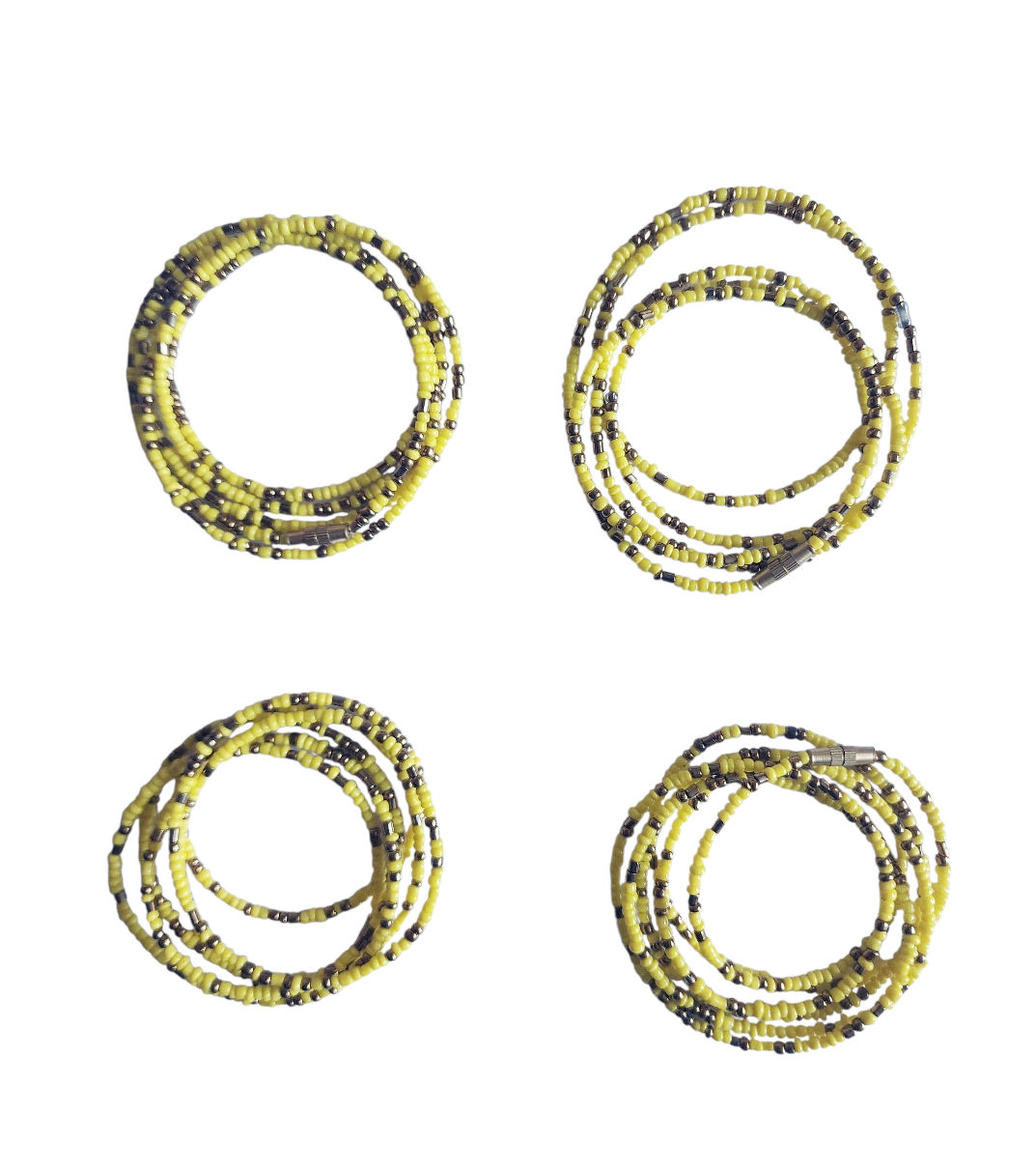 (4pcs set ) Single Waist Beads - Various Colors - photo 5